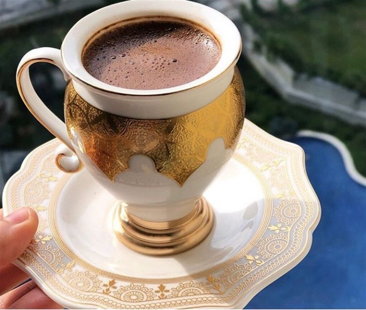 6lı Osmanlı Motif Kahve Fincanı