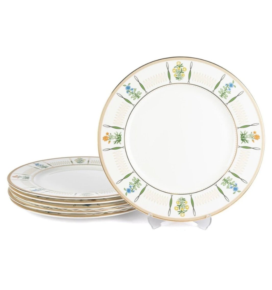 Mikasa Moor Morris Garden 6lı Servis Tabağı 27cm
