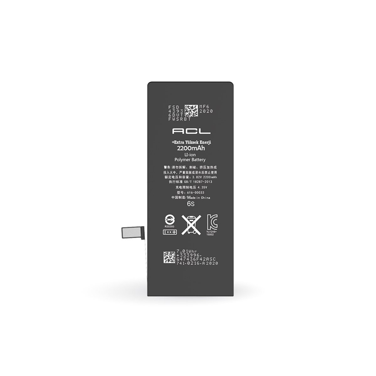 InfinitePower™ 2200mAh Extra iPhone 6S Batarya
