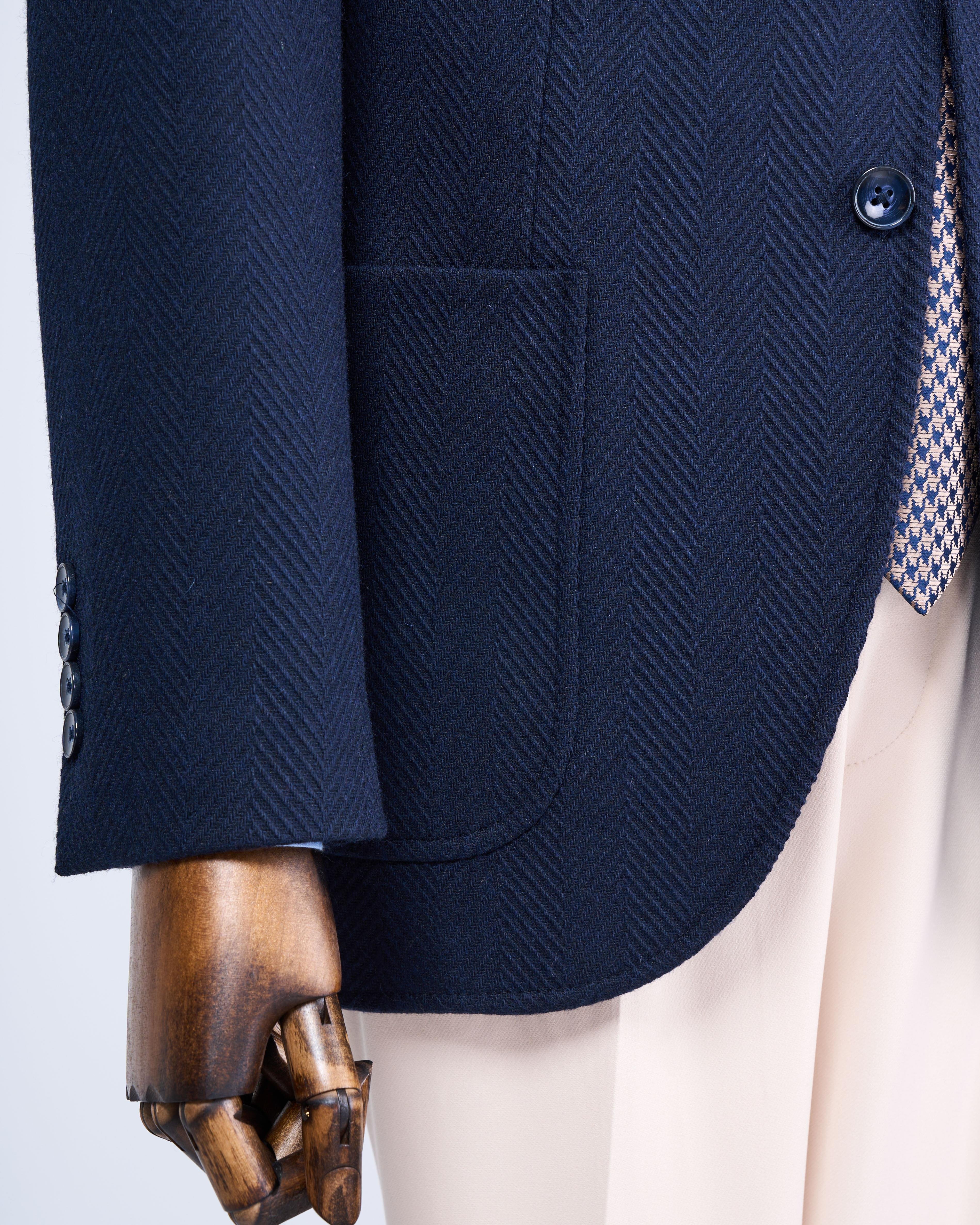 TerziAdemAltun İtalyan stil slim fit mono yaka erkek tek ceket