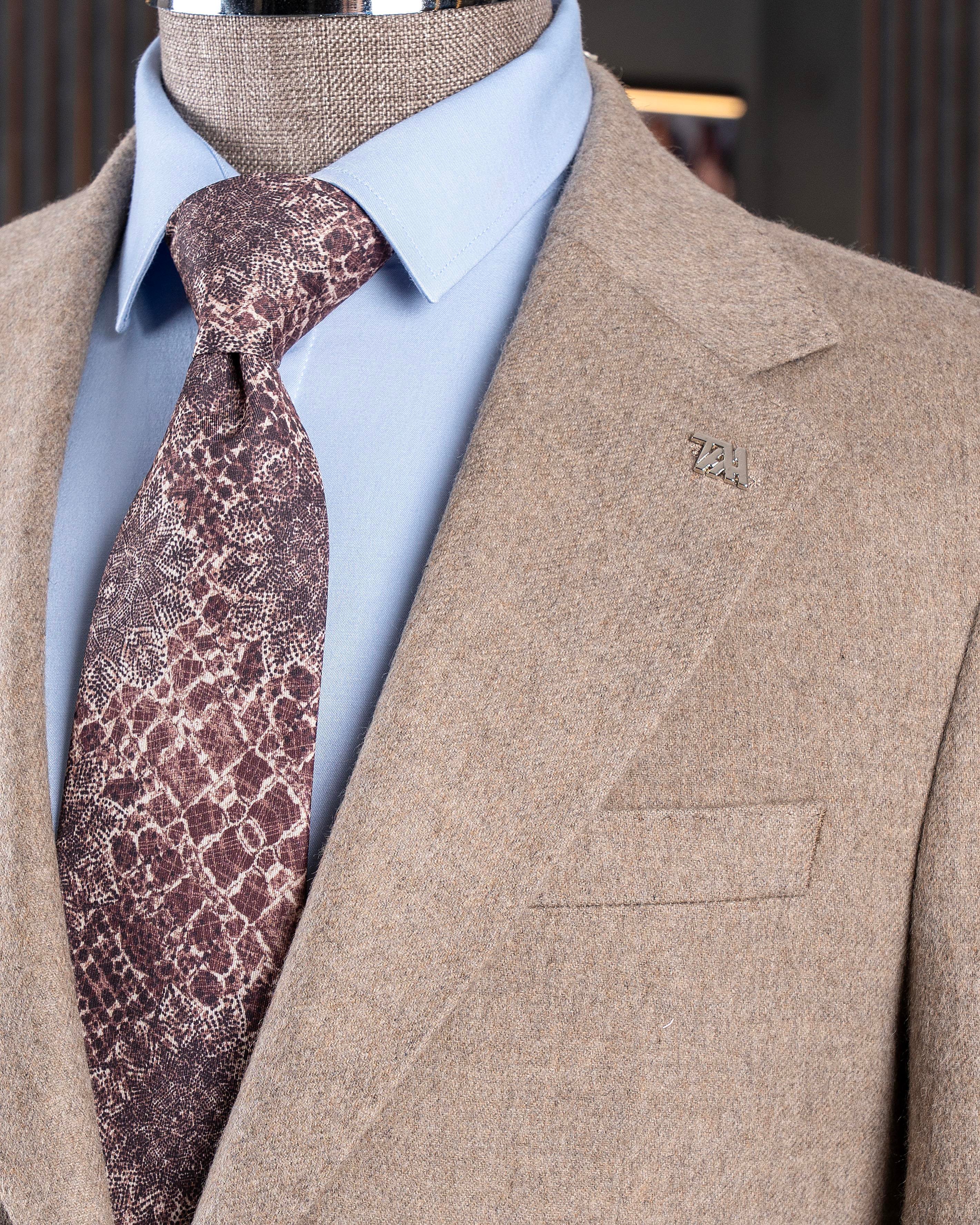 ちか　38 TerziAdemAltun İtalyan stil slim fit mono yaka erkek tek ceket