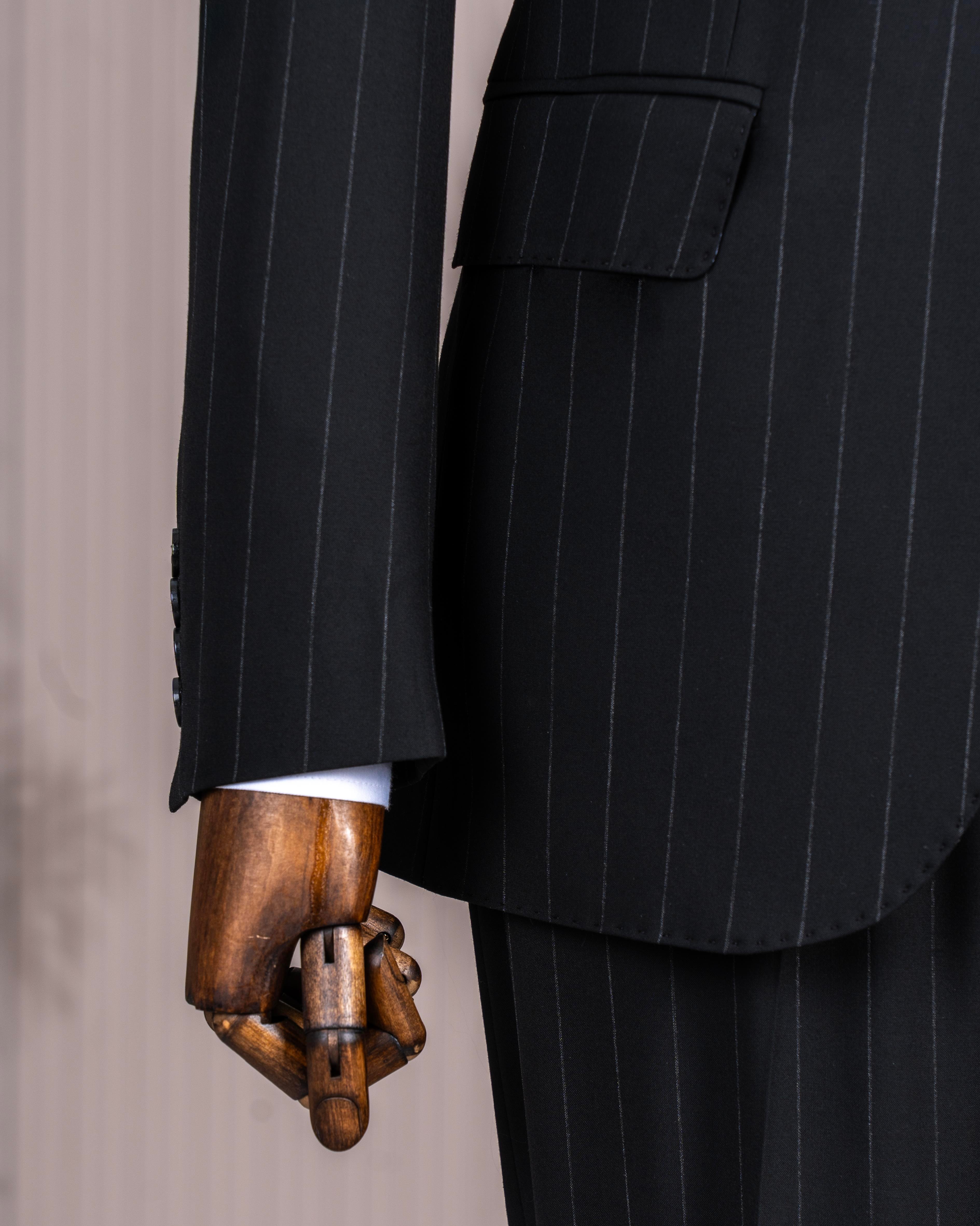 TerziAdemAltun İtalyan stil slim fit sivri yaka ceket pantolon