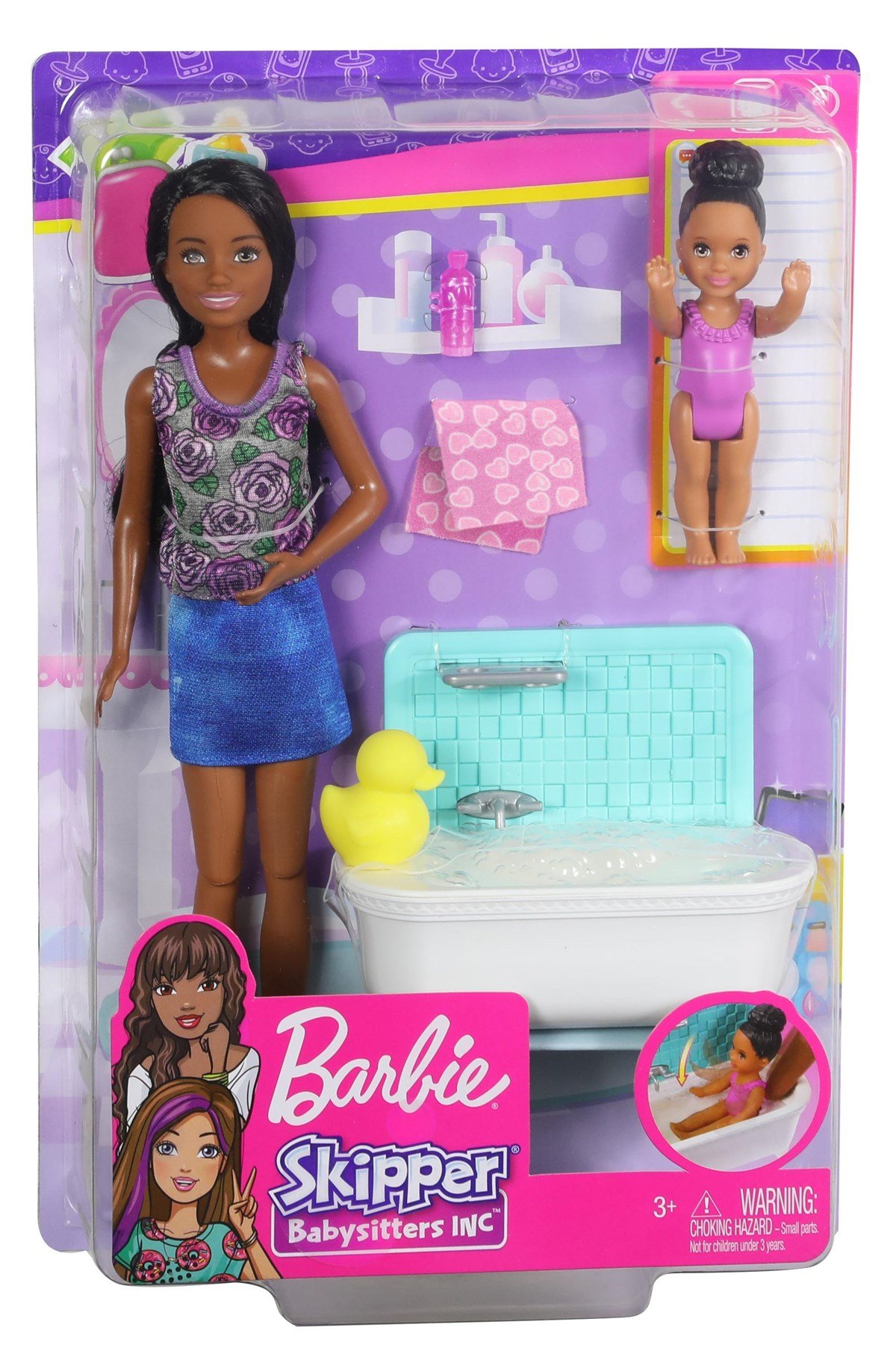 Barbie Bebek Bakıcısı Bebeği ve Aksesuarları Oyun Seti FHY97-FXH06 - Toysall
