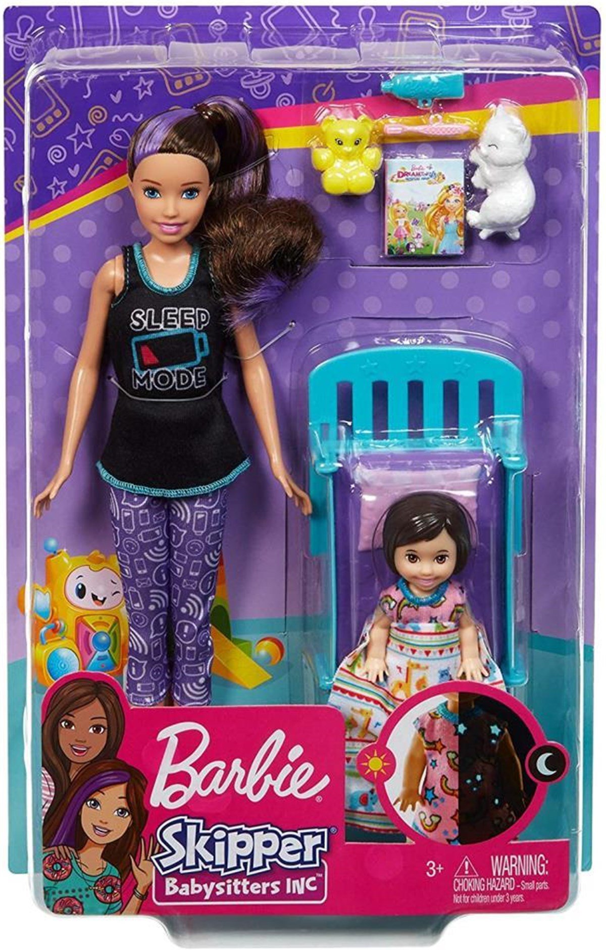 Barbie Bebek Bakıcısı Bebeği ve Aksesuarları Oyun Setii FHY97-GHV88 -  Toysall