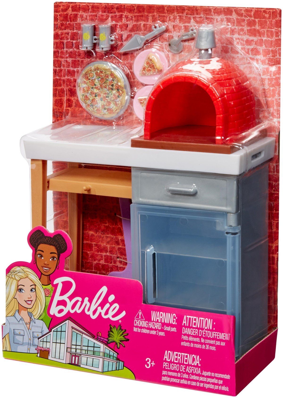 Barbie'nin Ev Dışı Dekorasyon Aksesuarları FXG37-FXG39 - Toysall