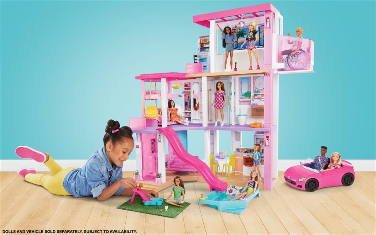 Barbie'nin Işıklı ve Sesli Rüya Evi GRG93 - Toysall
