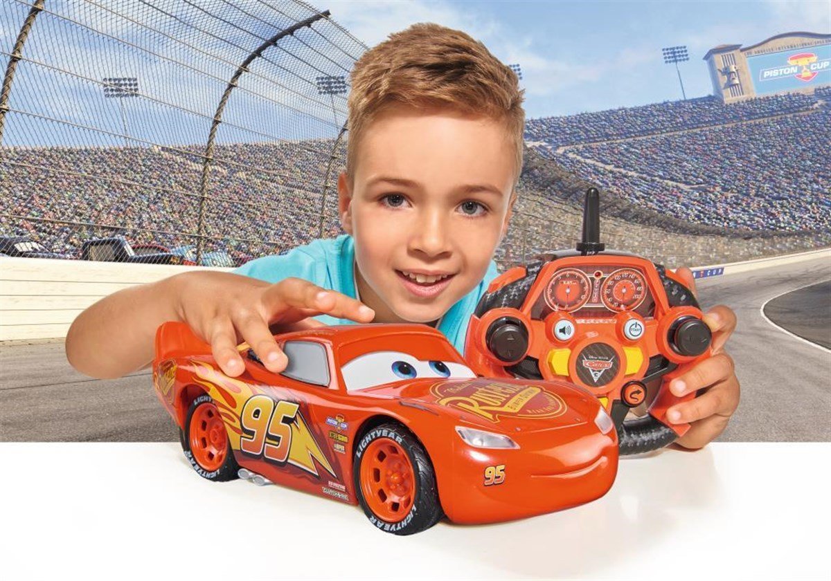 Dickie Cars 3 Feature Şimşek McQueen 1:16 Uzaktan Kumandalı Araba 203086005  - Toysall