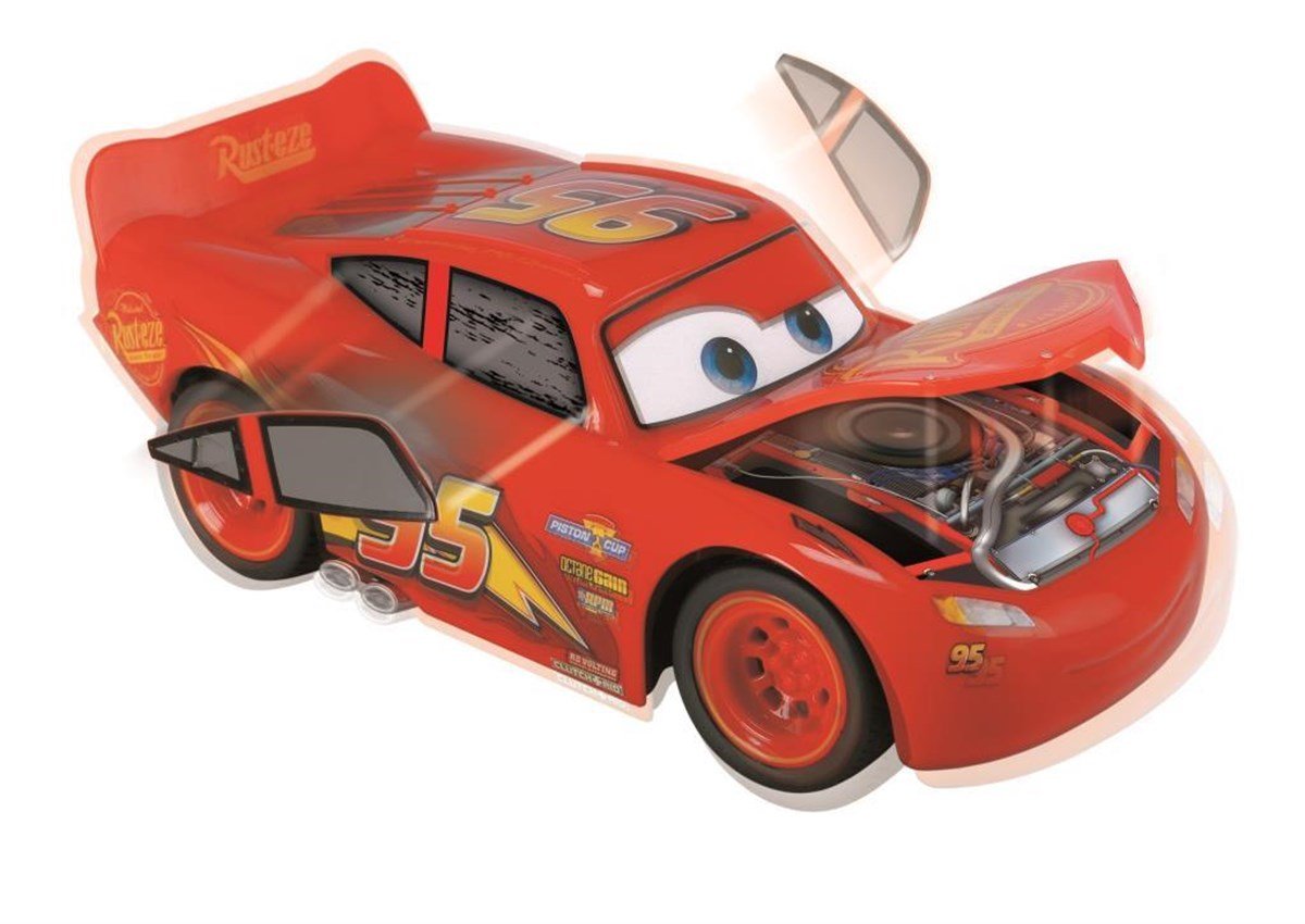 Dickie Cars 3 Şimşek McQueen Crazy Crash 1:24 Uzaktan Kumandalı Araba  203084018 - Toysall
