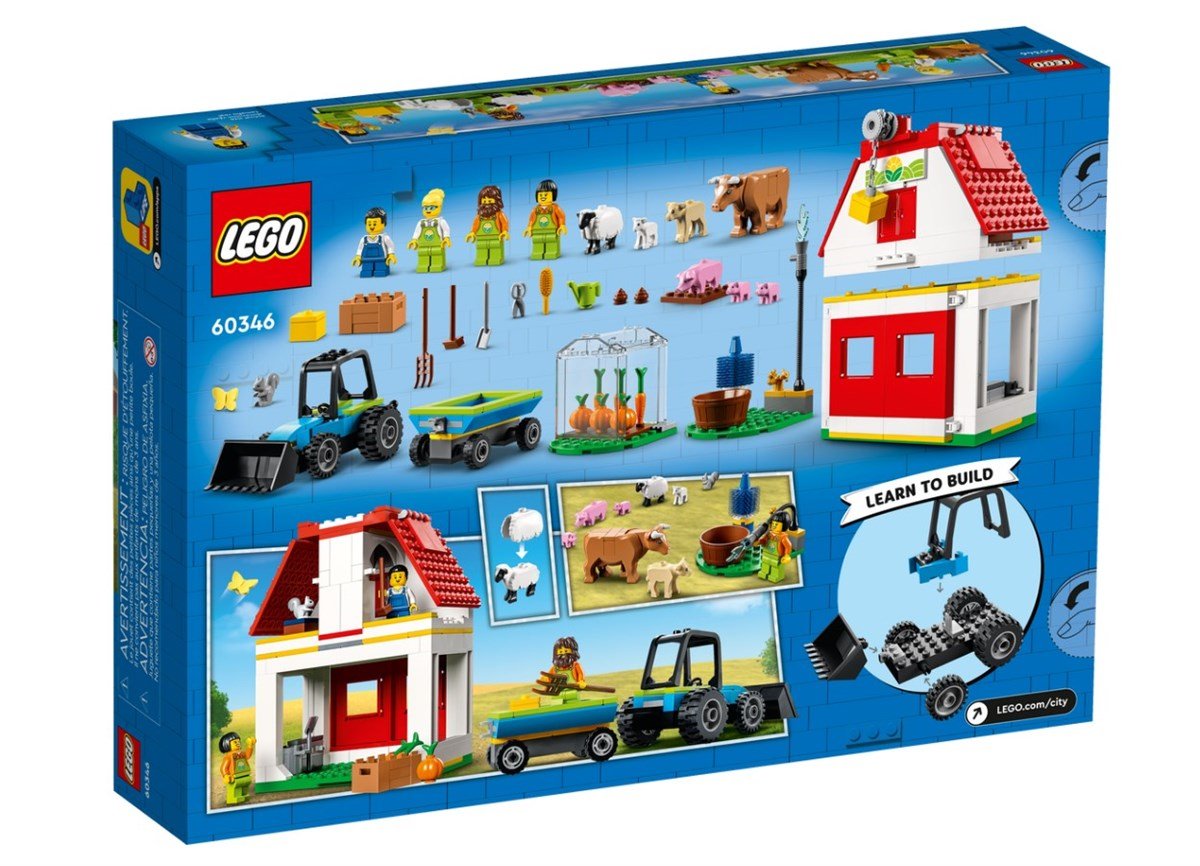 Lego City Ahır ve Çiftlik Hayvanları 60346 - Toysall