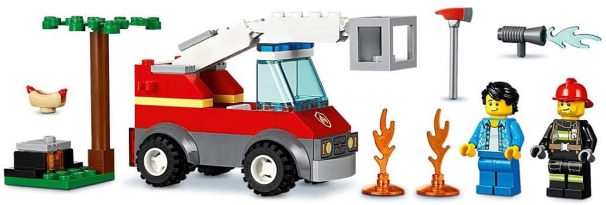 Lego City Barbekü Yangını 60212 - Toysall