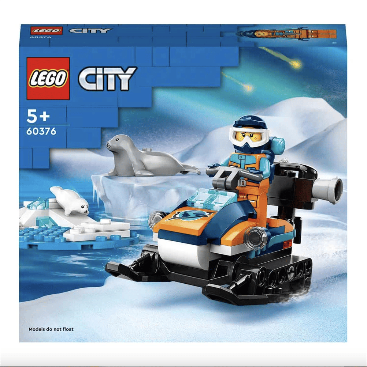 Lego City City Kutup Kaşifi Motorlu Kızağı 60376 - Toysall
