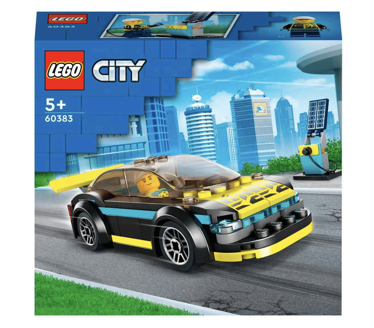 Lego City Elektrikli Spor Araba 60383 - Toysall