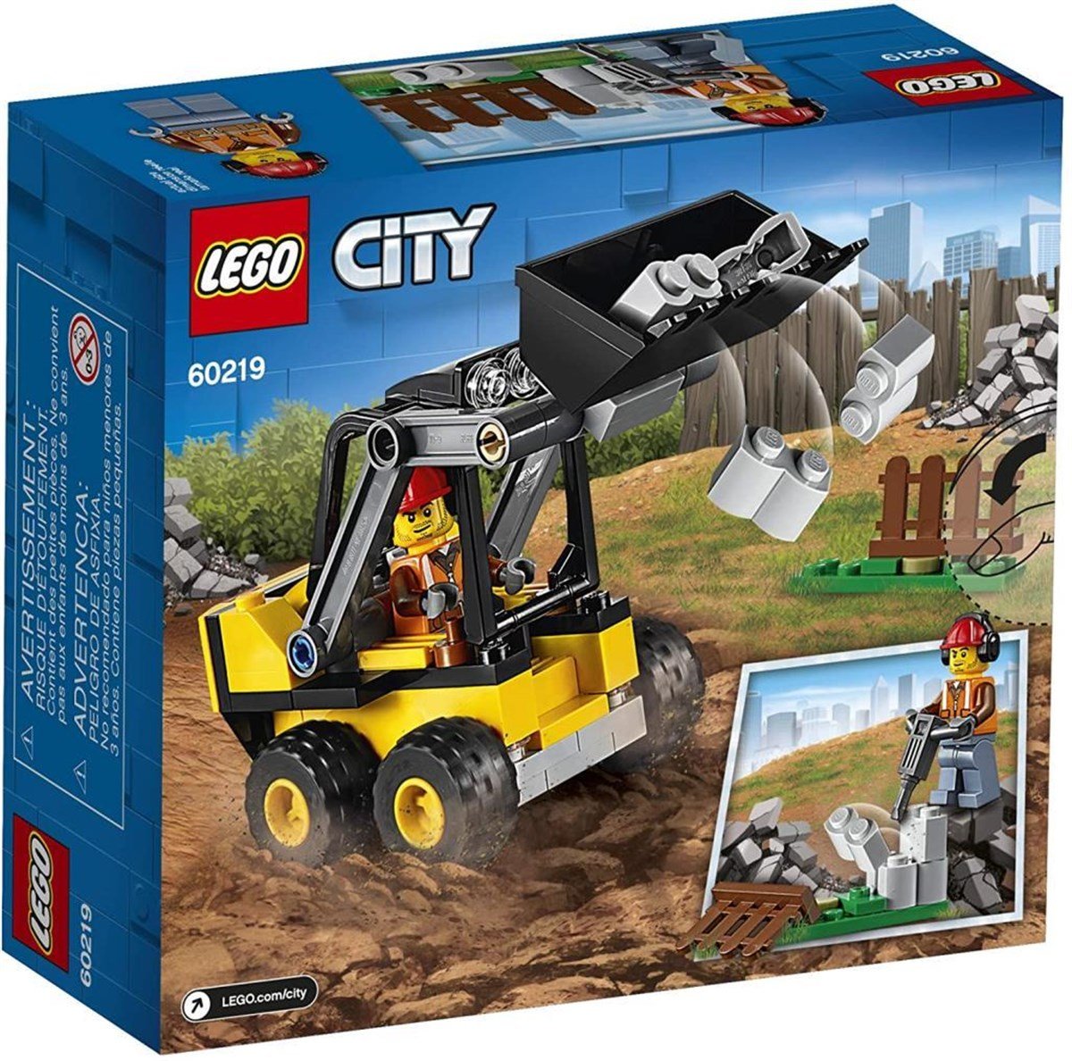 Lego City İnşaat Yükleyicisi 60219 - Toysall