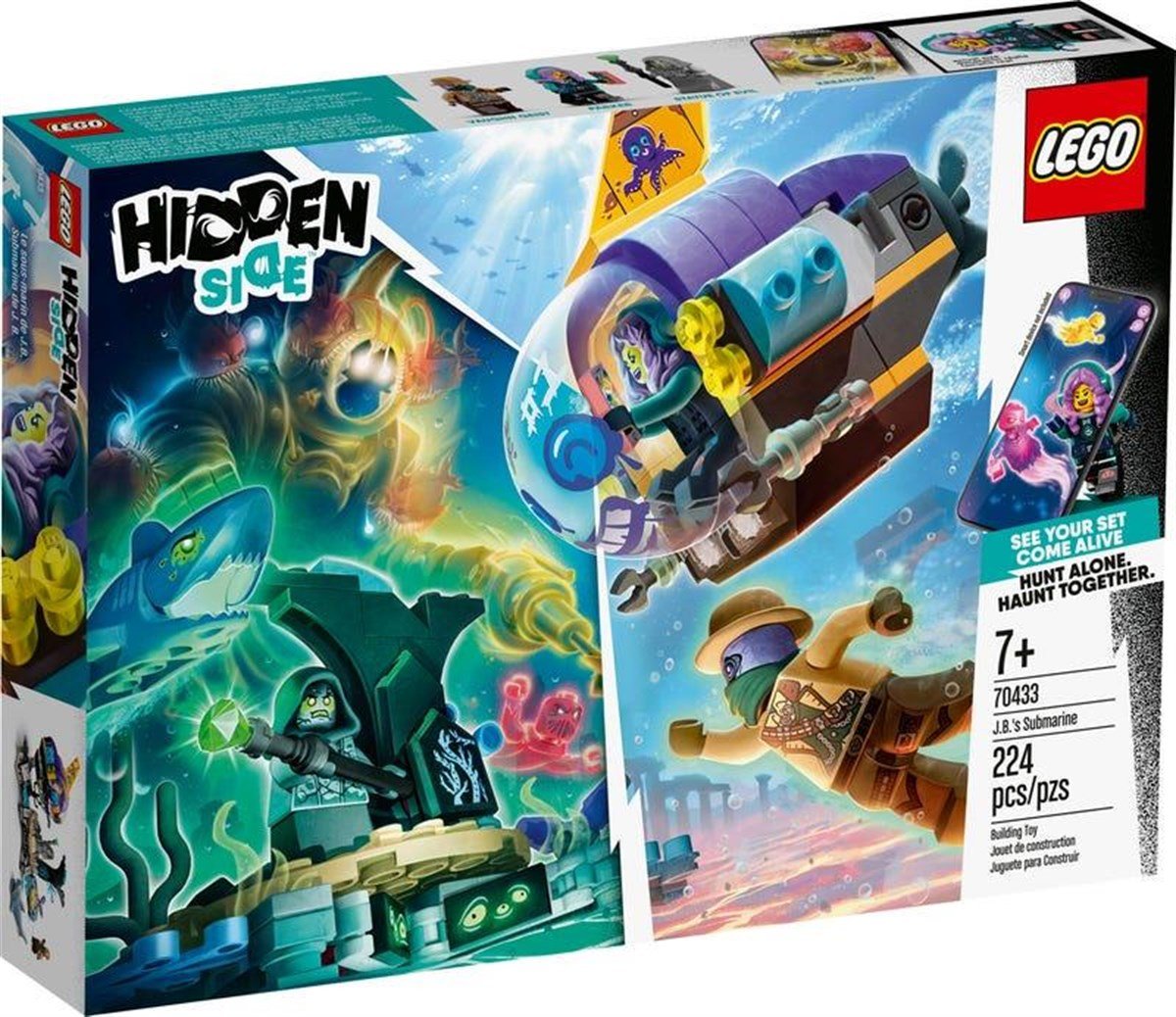 Lego Hidden Side J.B.'nin Denizaltısı 70433 - Toysall