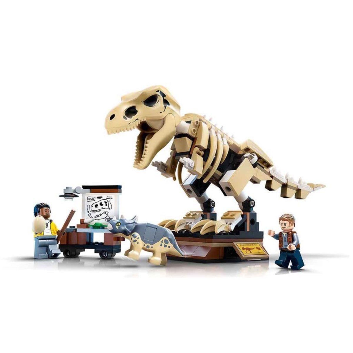 Lego Jurassic World T.Rex Dinozor Fosili Sergisi 76940 - Toysall