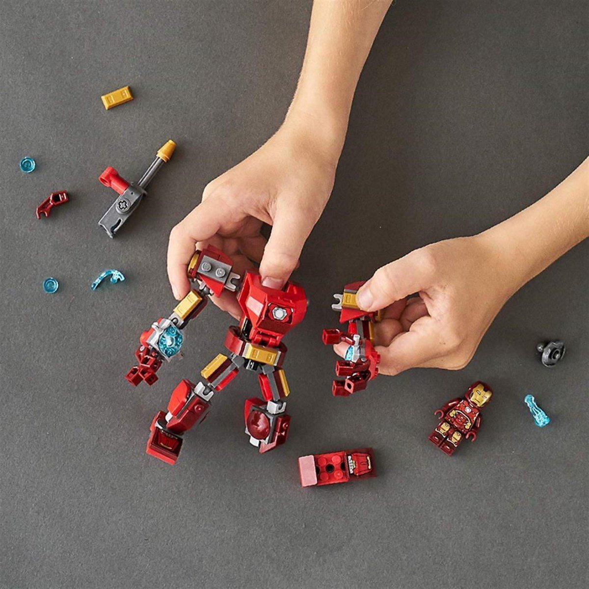 Lego Super Heroes Marvel Avengers Iron Man Robotu 76140 - Toysall