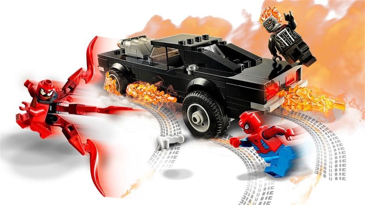 Lego Marvel Örümcek Adam: Örümcek Adam ile Ghost Rider Carnagea Karşı 76173  - Toysall
