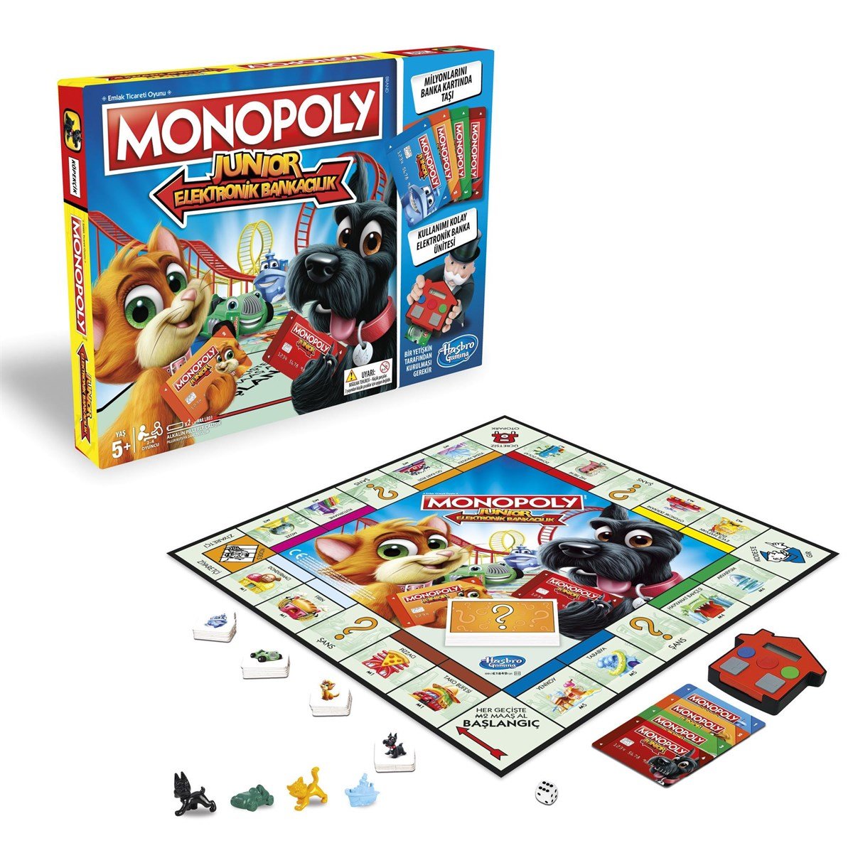 Monopoly Junior Elektronik Bankacılık E1842 - Toysall