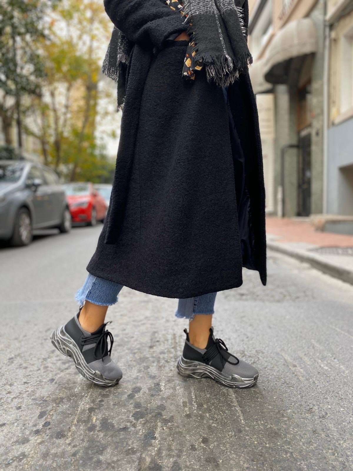 Huarache nere outfit sale