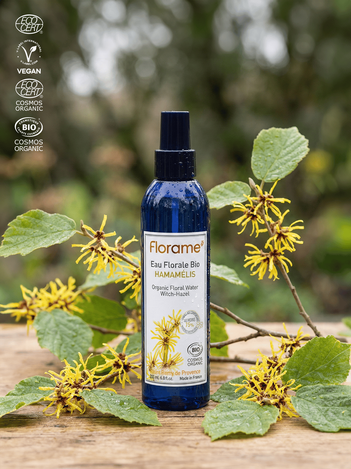 トリートメント fleur Organik Cadı Fındığı Çiçek Suyu 200 ml – Ecocert Sertifikalı Doğal