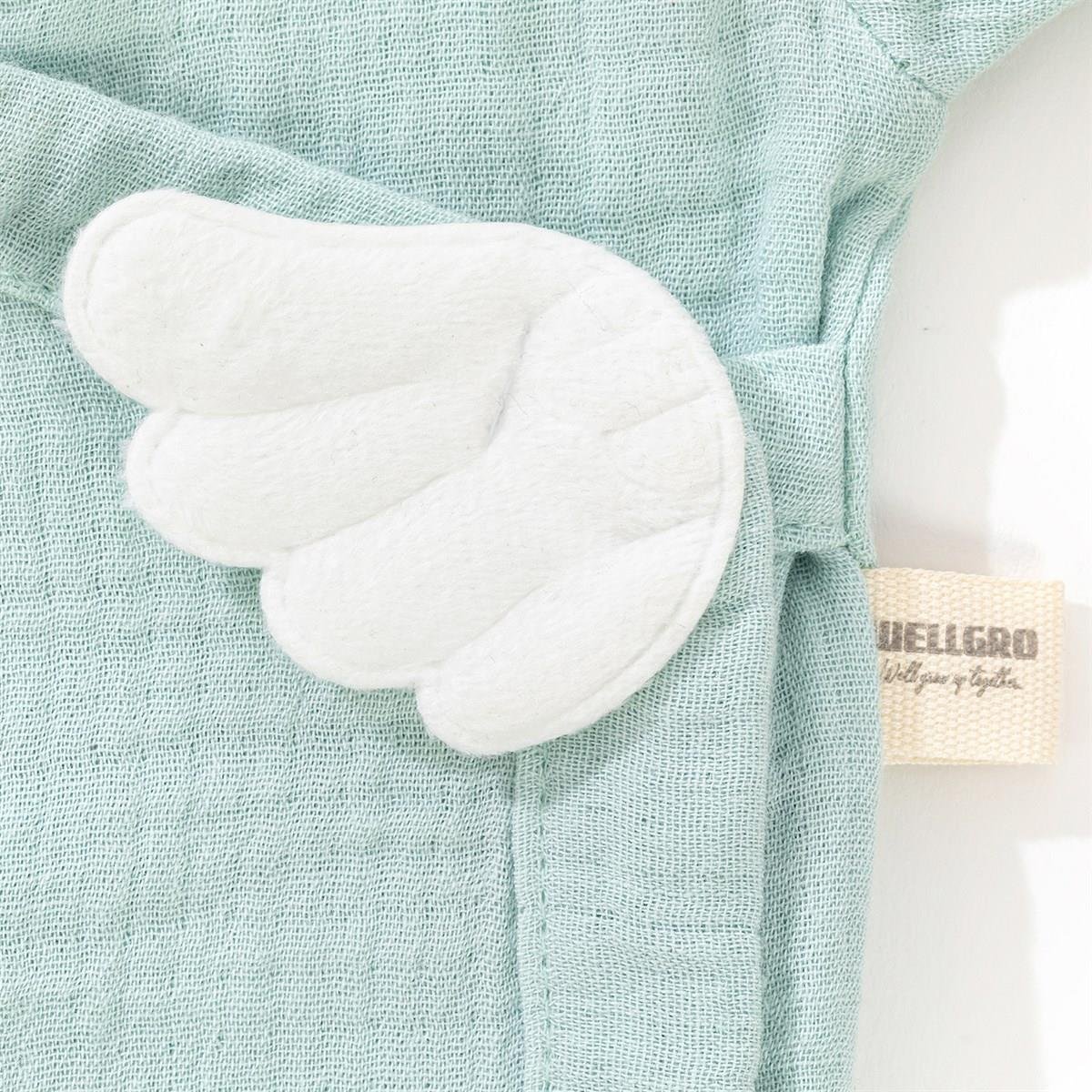 Wellgro Angel Wings Hastane Çıkışı Müslin 5li Yeni Doğan Seti-Mint