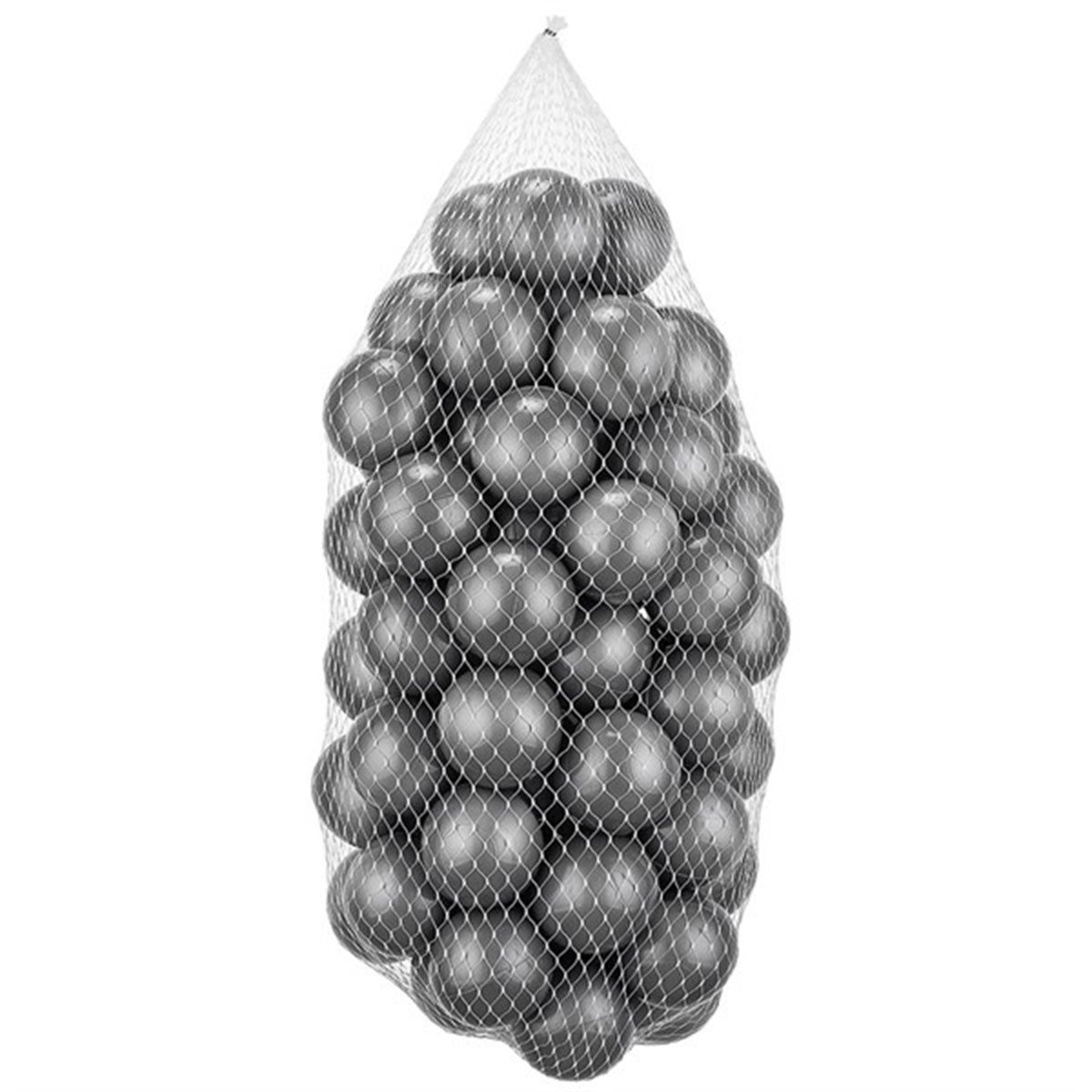 Wellgro Bubble Pops Açık Gri Sünger Top Havuzu / Gri, Siyah, Beyaz Toplu