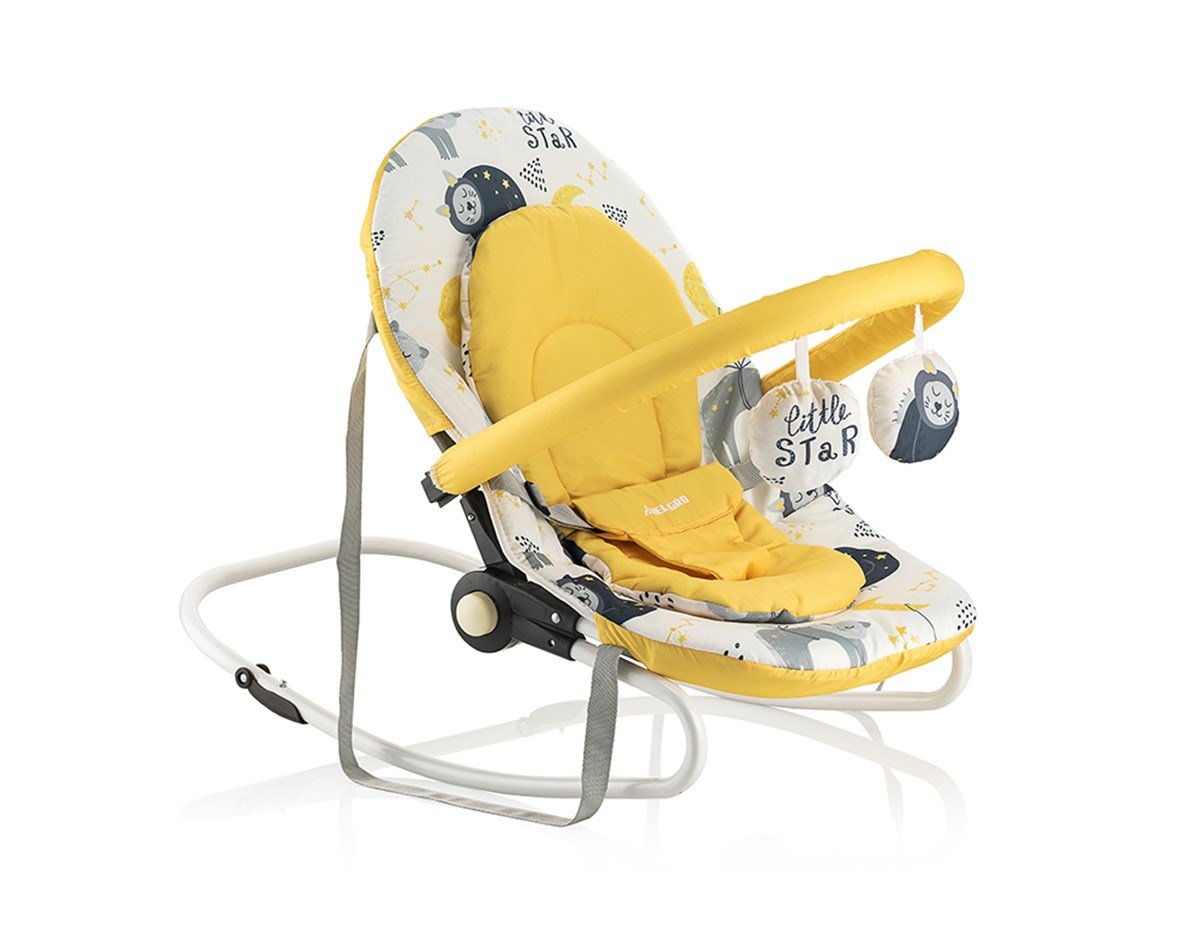 Wellgro Little Star Nursery, Rocking Main Series - Yellow