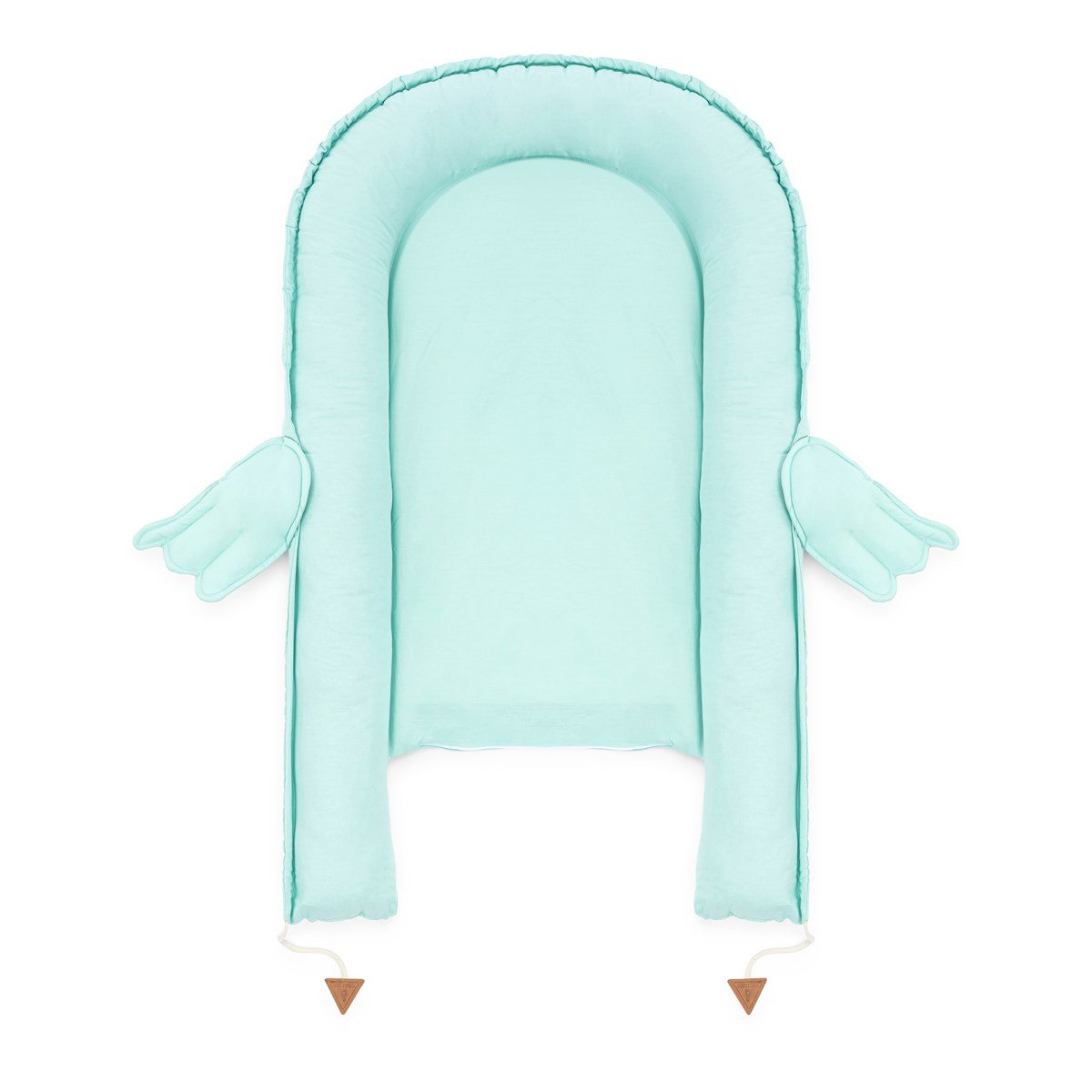 Wellgro Melek Kanatlı Anne Yanı Bebek Yatağı Babynest-Mint ,İlk Yatağım, Oyuncak Barlı Bebek Yuvası