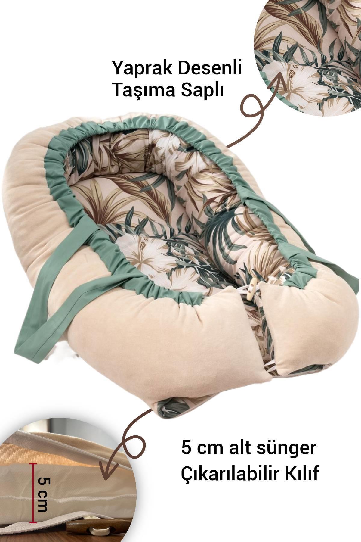 Wellgro Tropical Babynest Bebek Yatağı Anne Yanı Bebek Yatağı