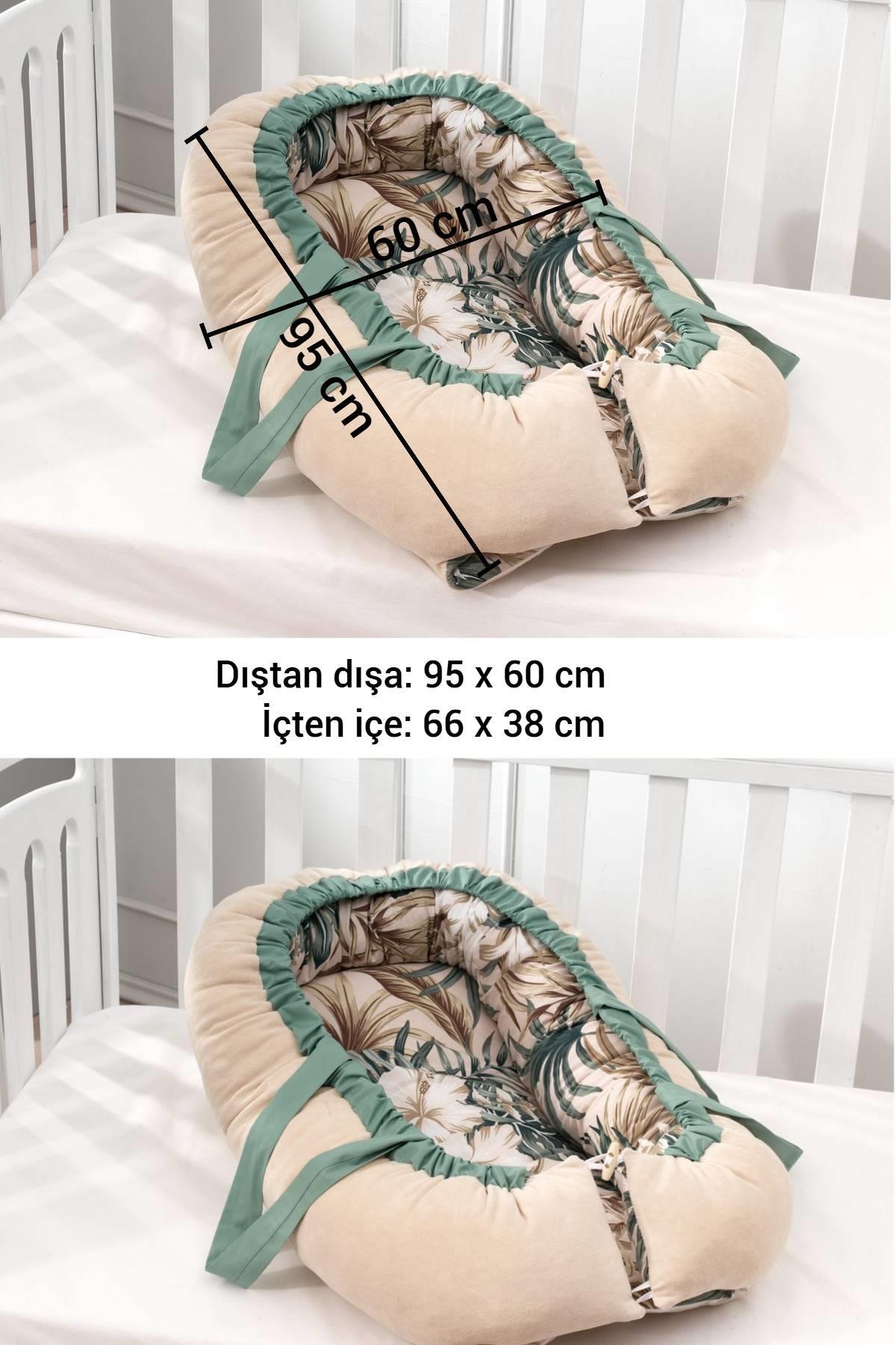 Wellgro Tropical Babynest Bebek Yatağı Anne Yanı Bebek Yatağı