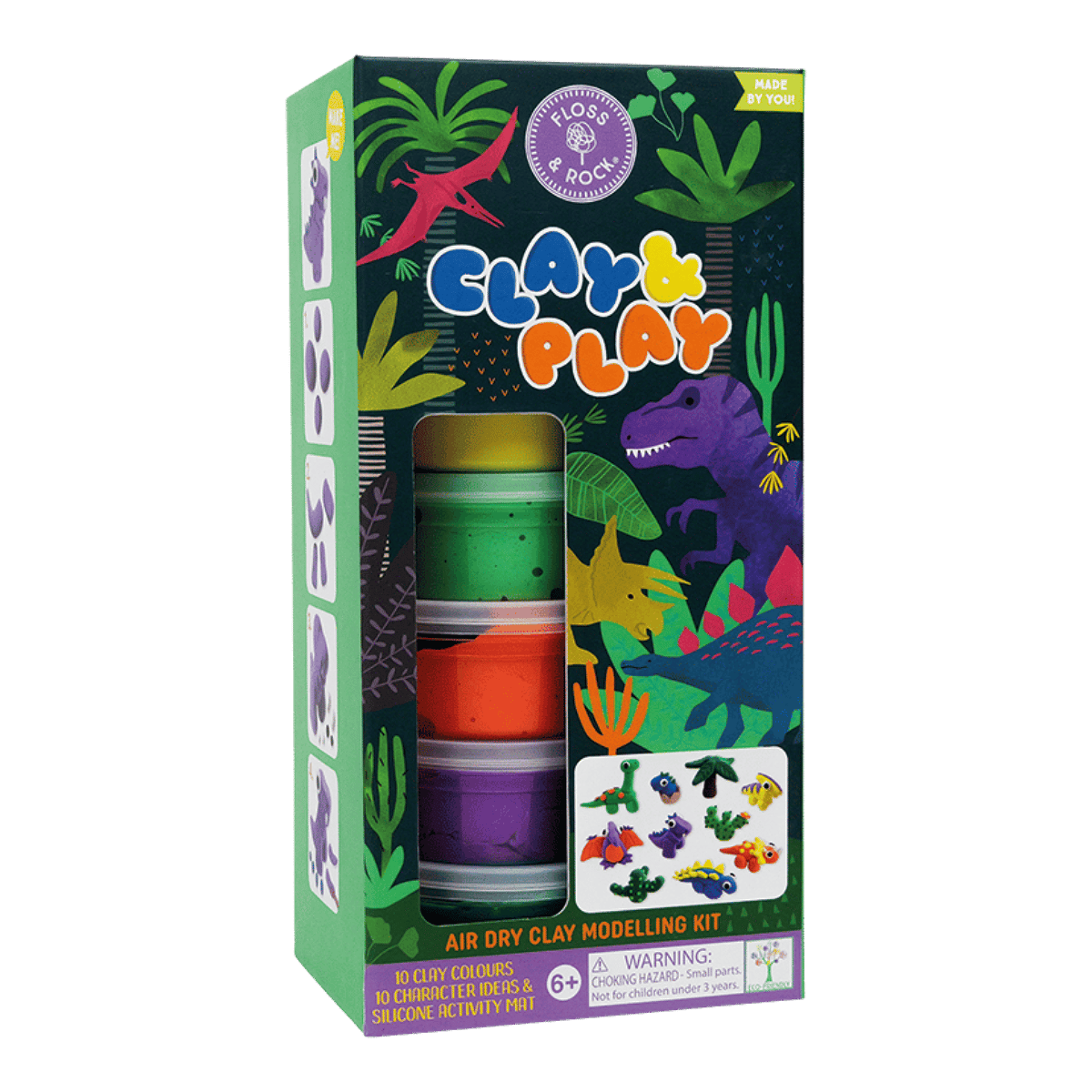 Floss & Rock Clay And Play Hava İle Kuruyan Kil Seti