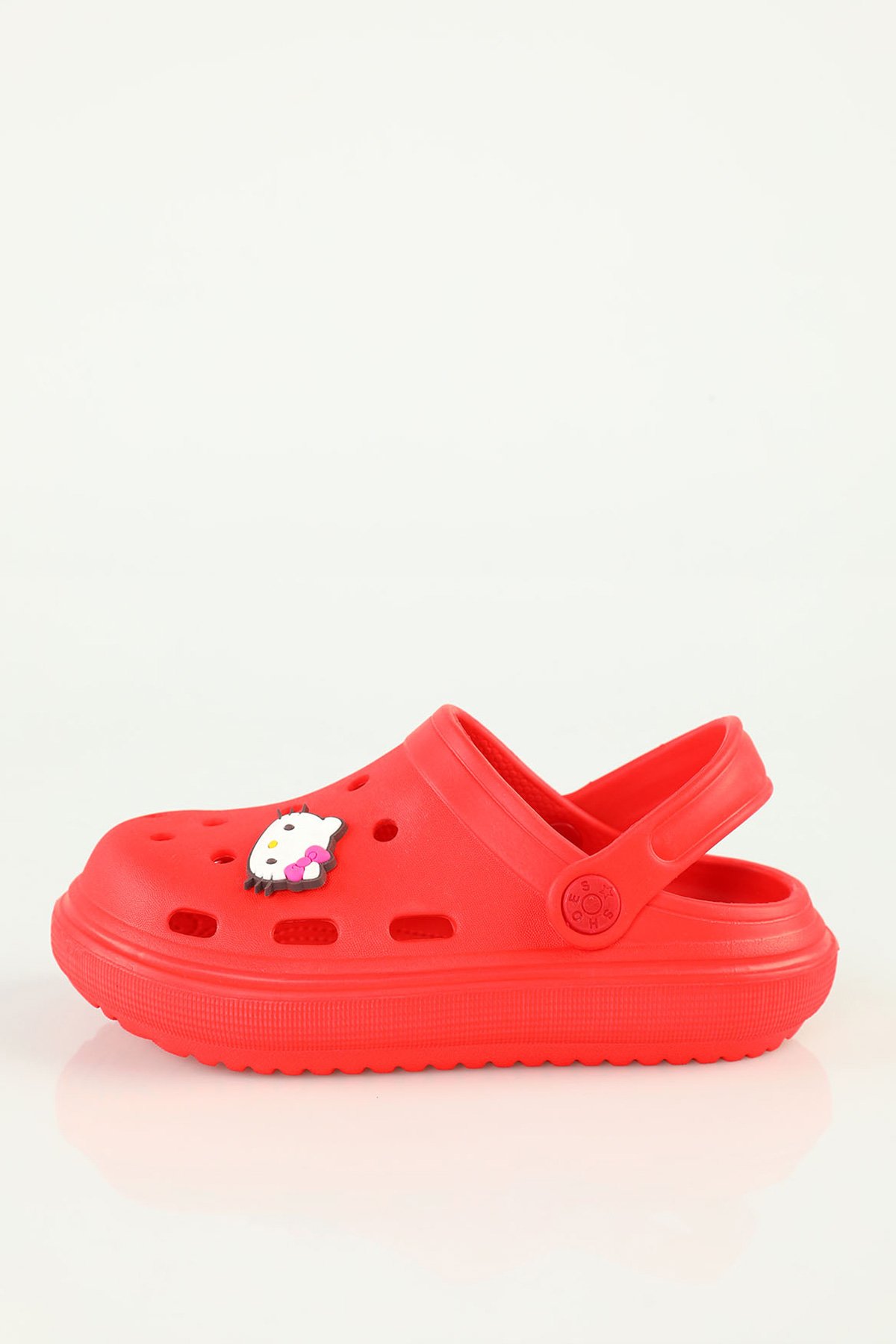 Kırmızı Kız Çocuk Confort Rahat Sandalet Terlik