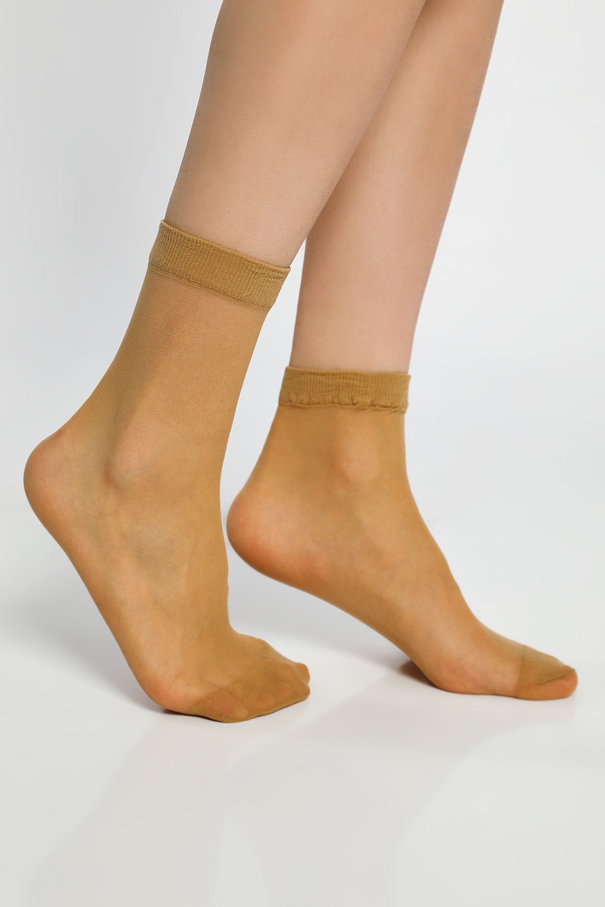 Ten Penti Kadın Fit 15 Süper İnce Soket Çorap