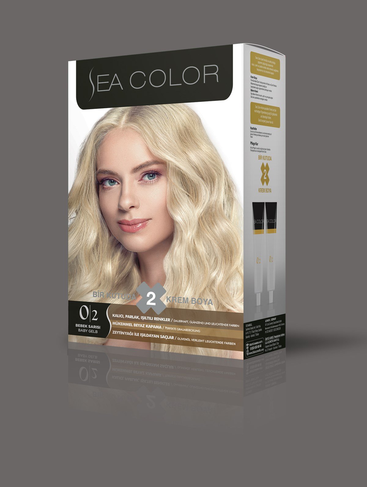 Standart Sea Color Bebek Sarısı 0-2 Saç Boyası 326066- tozlu.com