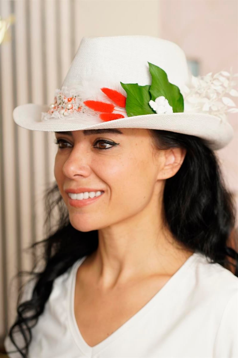 Frida Fötr Kadın Şapka - İrma Butik
