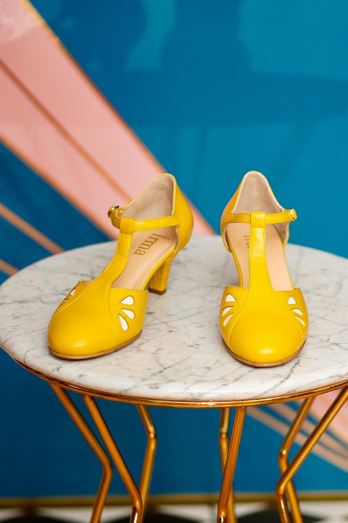 Miami Gerçek Deri Vintage Tasarım Ayakkabı - İrma Butik