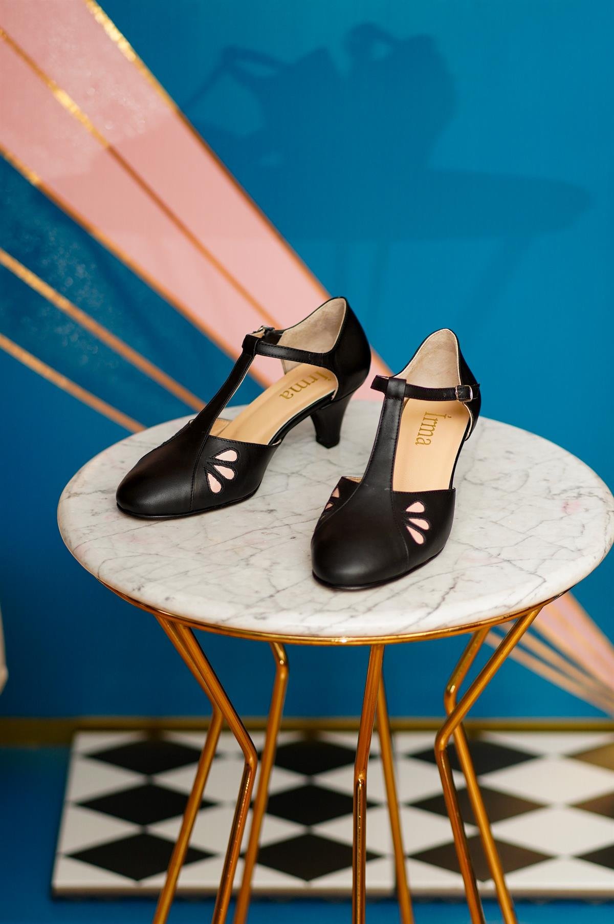 Monaco Gerçek Deri Vintage Tasarım Ayakkabı - İrma Butik