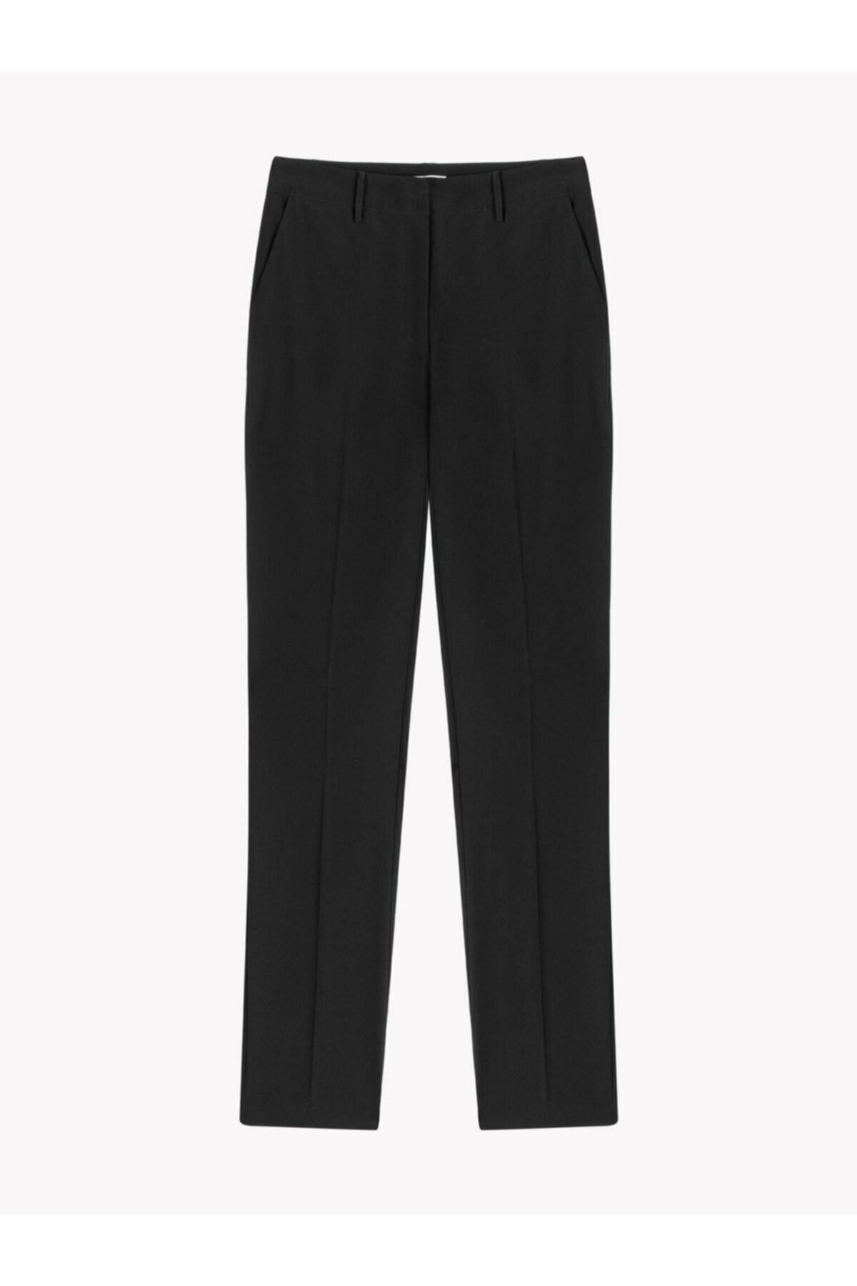TWİST Klasik Kesim Siyah Kumaş Pantolon