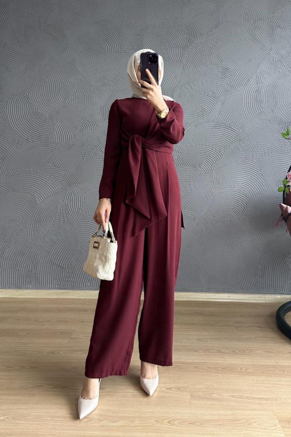 Outfit sales jumpsuit hijab