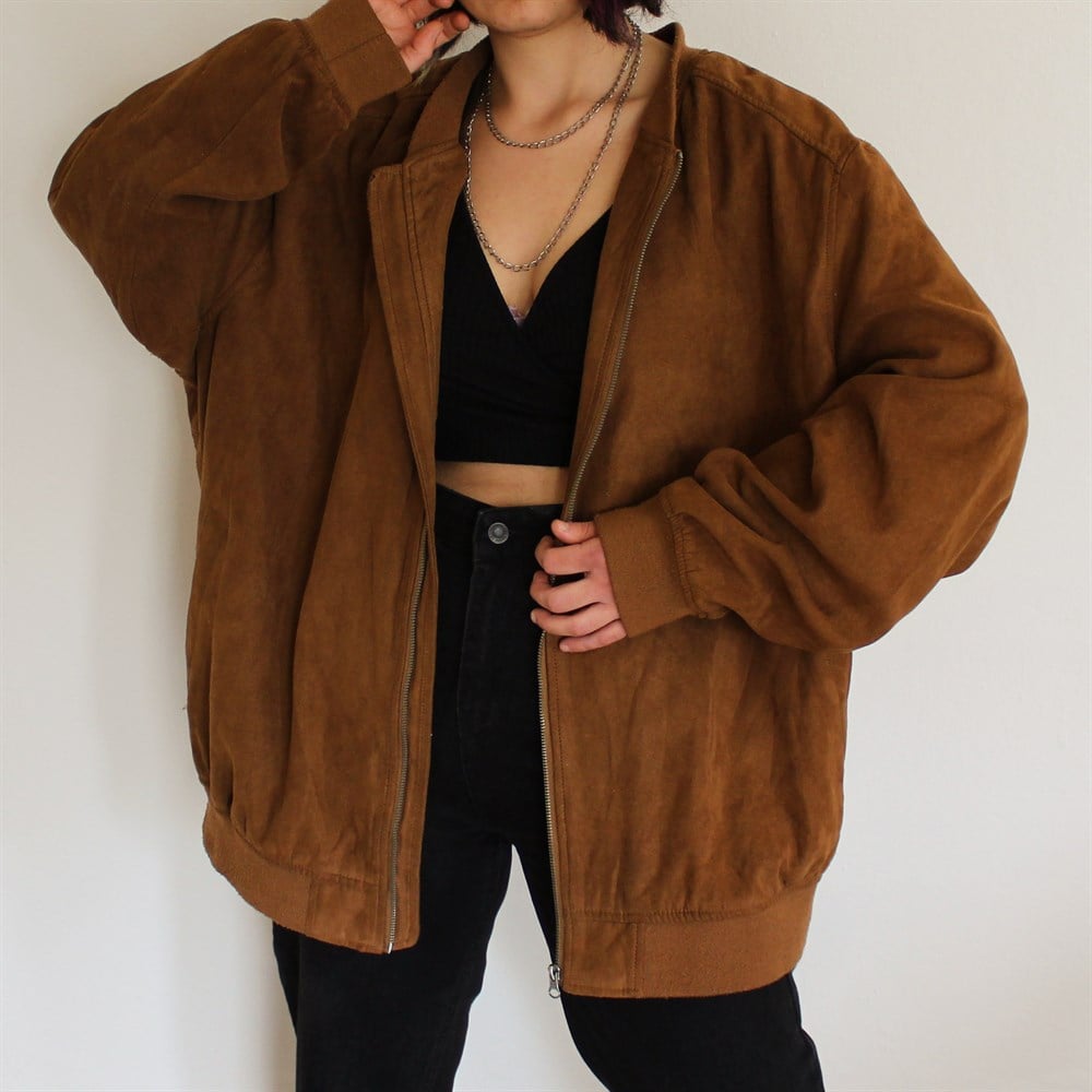 KIABI Vintage 90s collection suet bomber mont