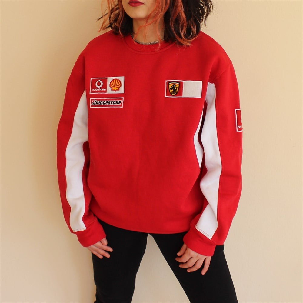 Vintage ferrari hotsell sweatshirt