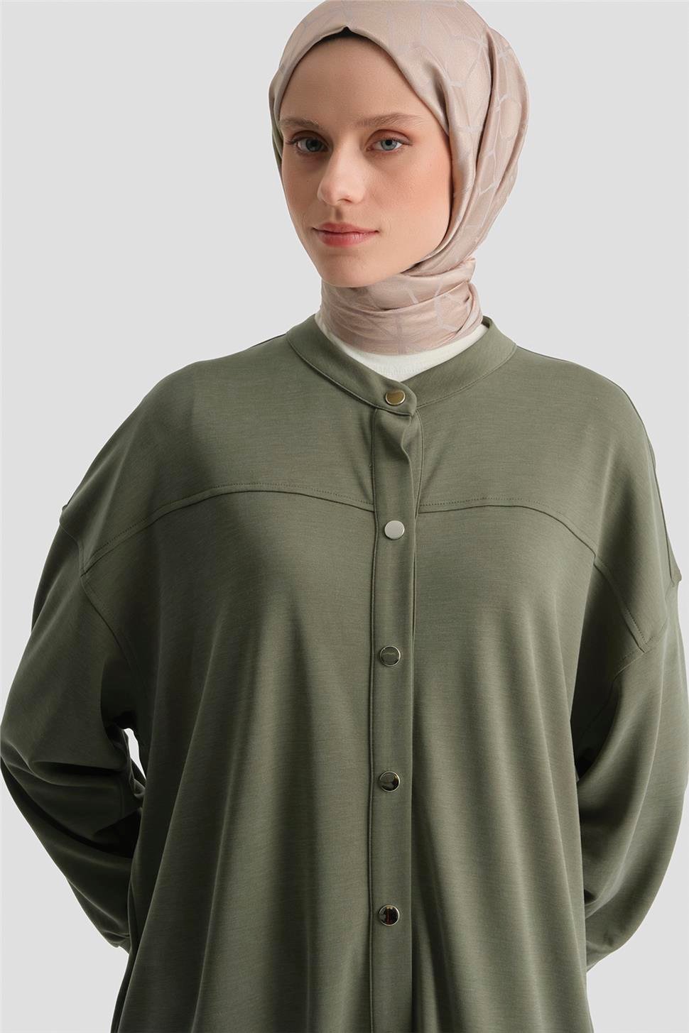 Oversize Modal Kap Haki AGKP1058-HKI | Armine
