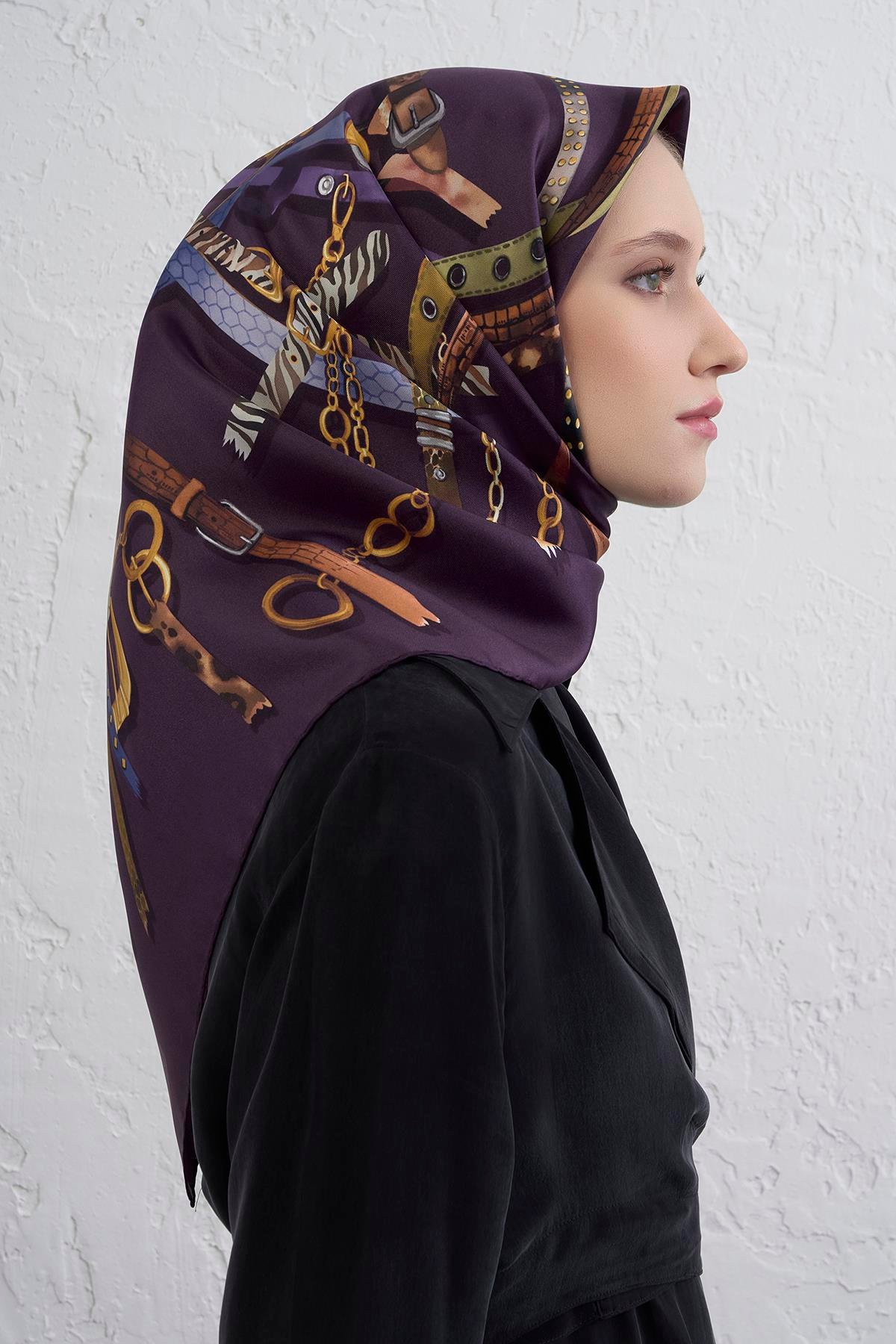 Armine Saf İpek Sura Eşarp 9422D 09 E25KA9422D01-1086 | Armine