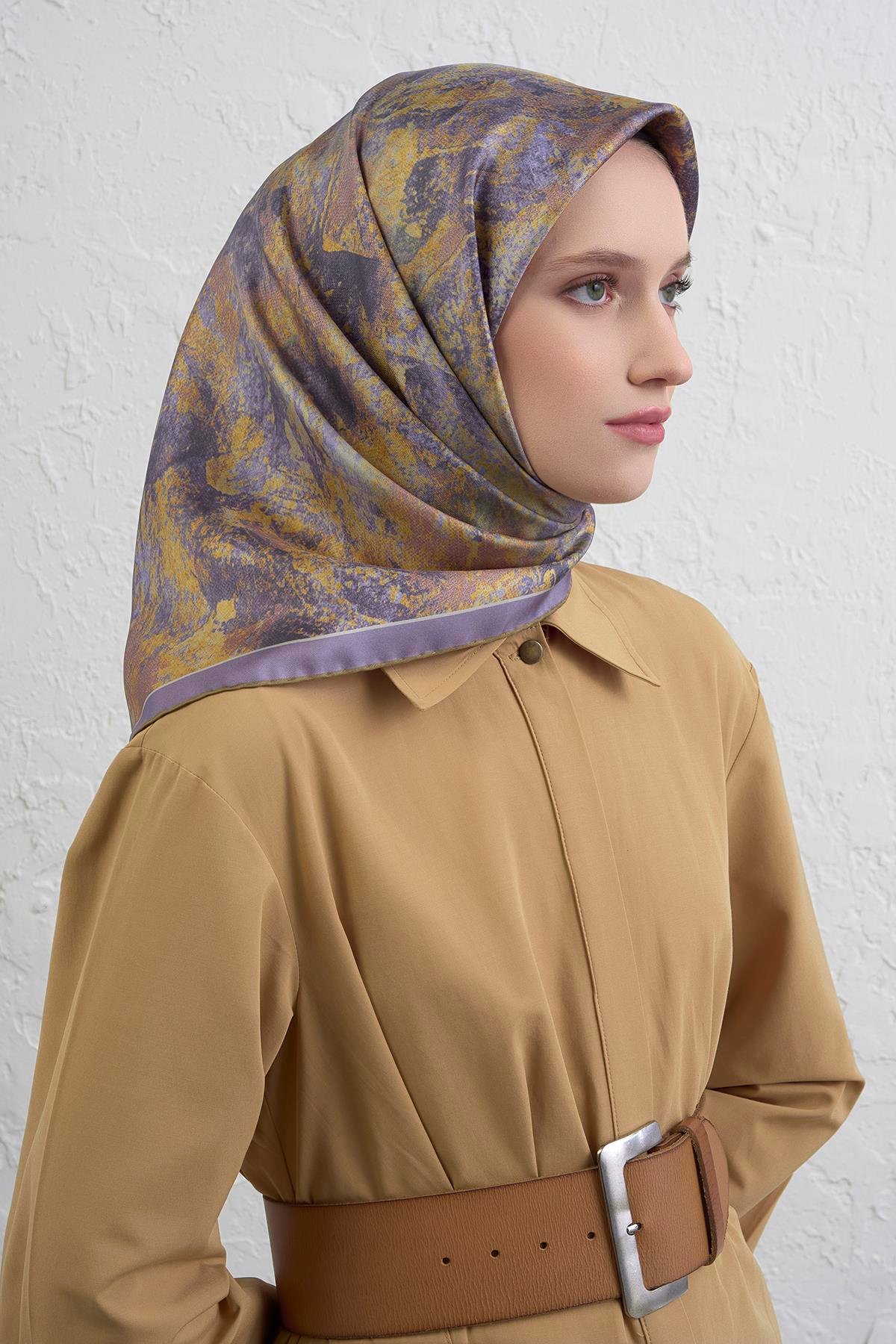 Armine Saf İpek Sura Eşarp 9433D 51 | Armine