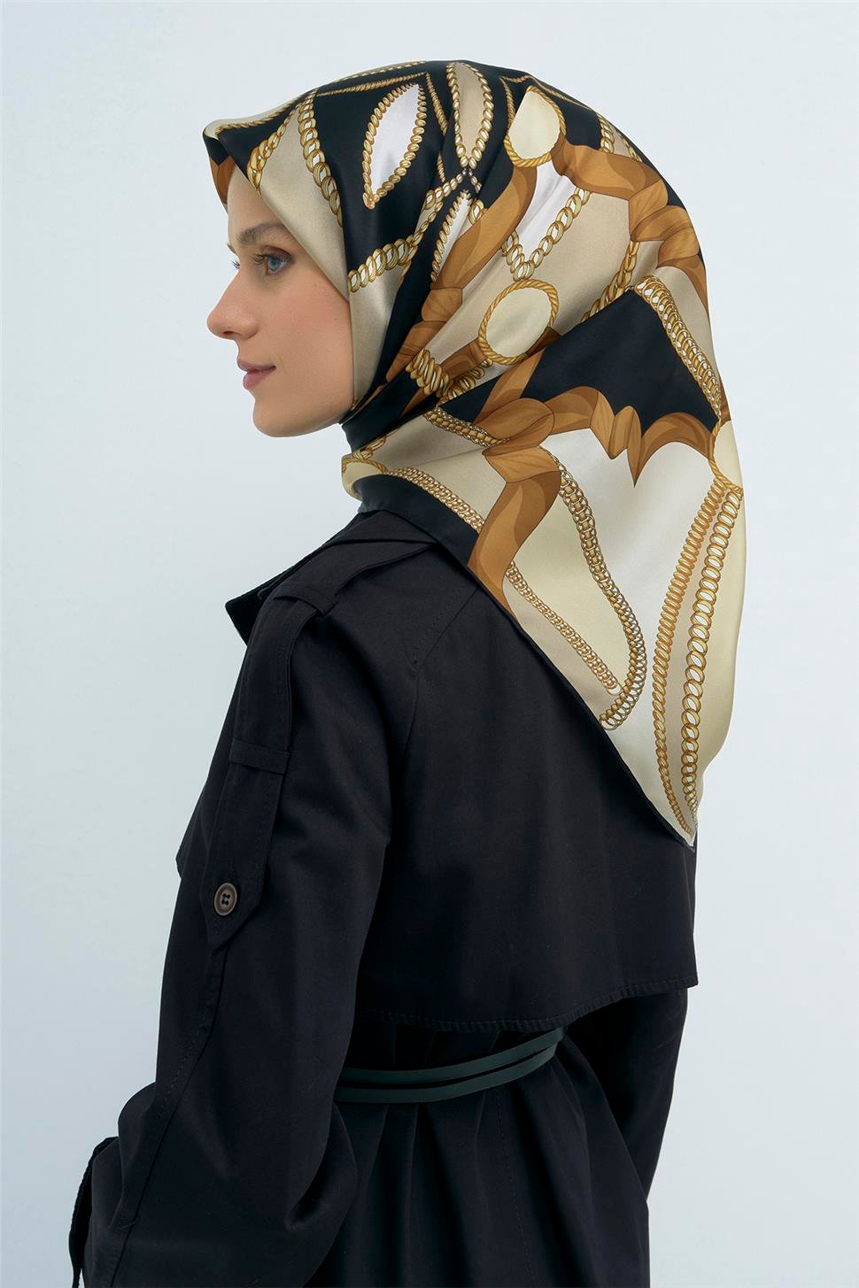 Armine Saf İpek Sura Eşarp 9531D 01 E26YA9531D01-1037 | Armine