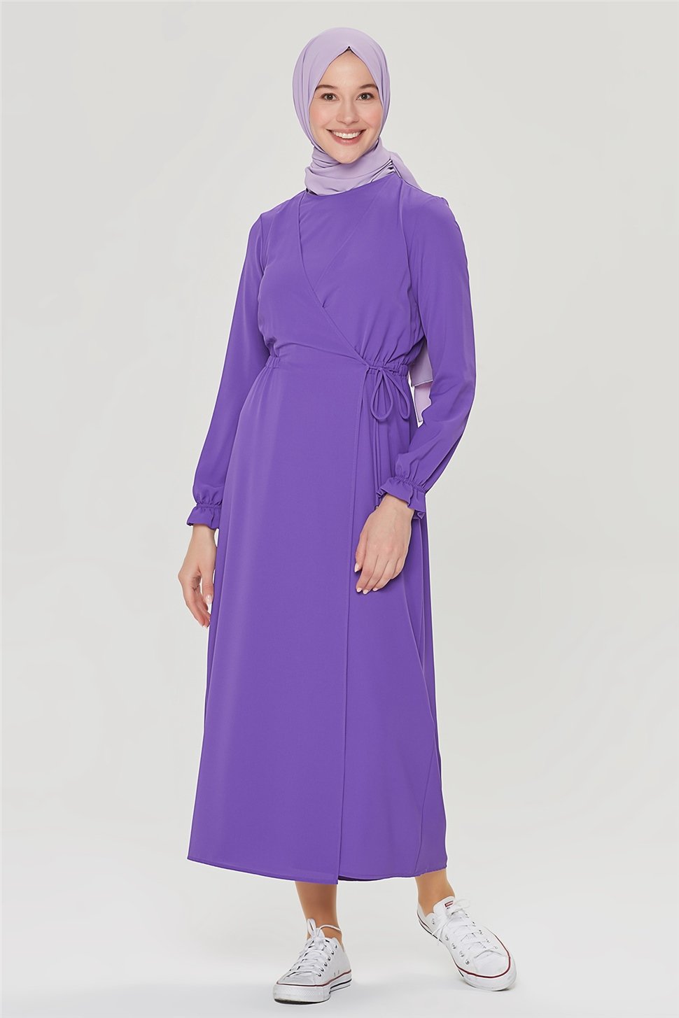 Armine Anvelop Elbise 21Y9230 Mor - ARMİNE | Hayatınıza Artı Değer Katar!