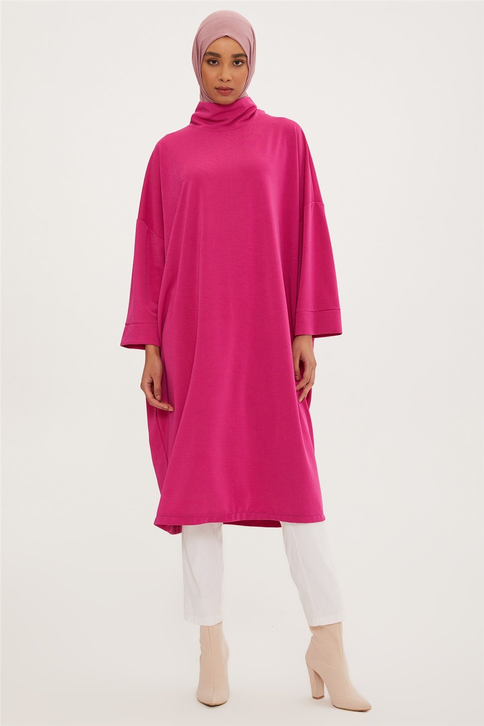Armine Elbise 22Kd1520 Fuşya - ARMİNE | Hayatınıza Artı Değer Katar!