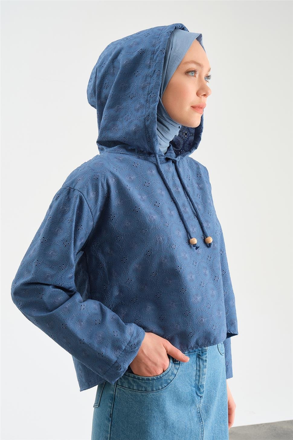 Armine Brode Sweat 23Y3139 ndigo Armine Online Ma aza