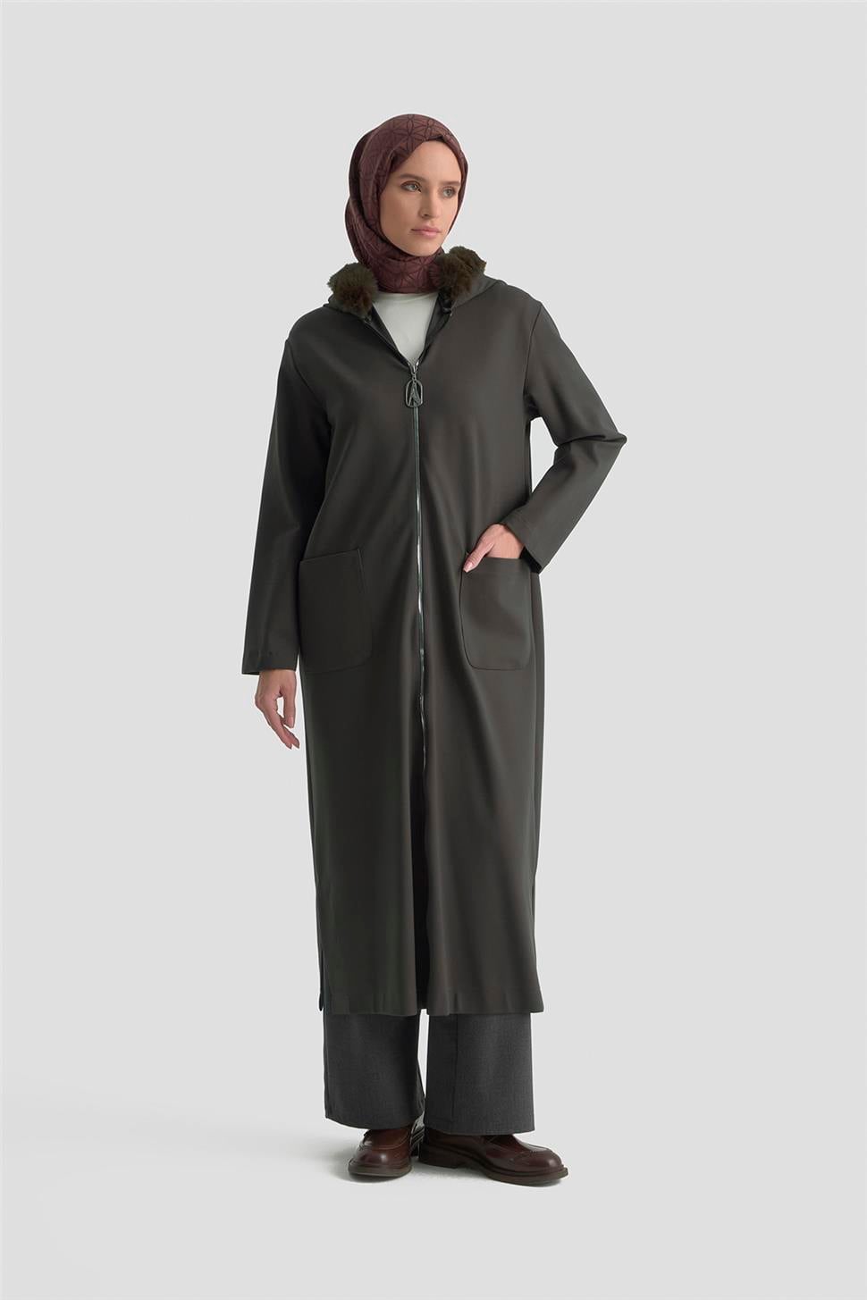 Armine Trend Hırka 25KT528 Kahverengi K25KA5280001-1865 | Armine