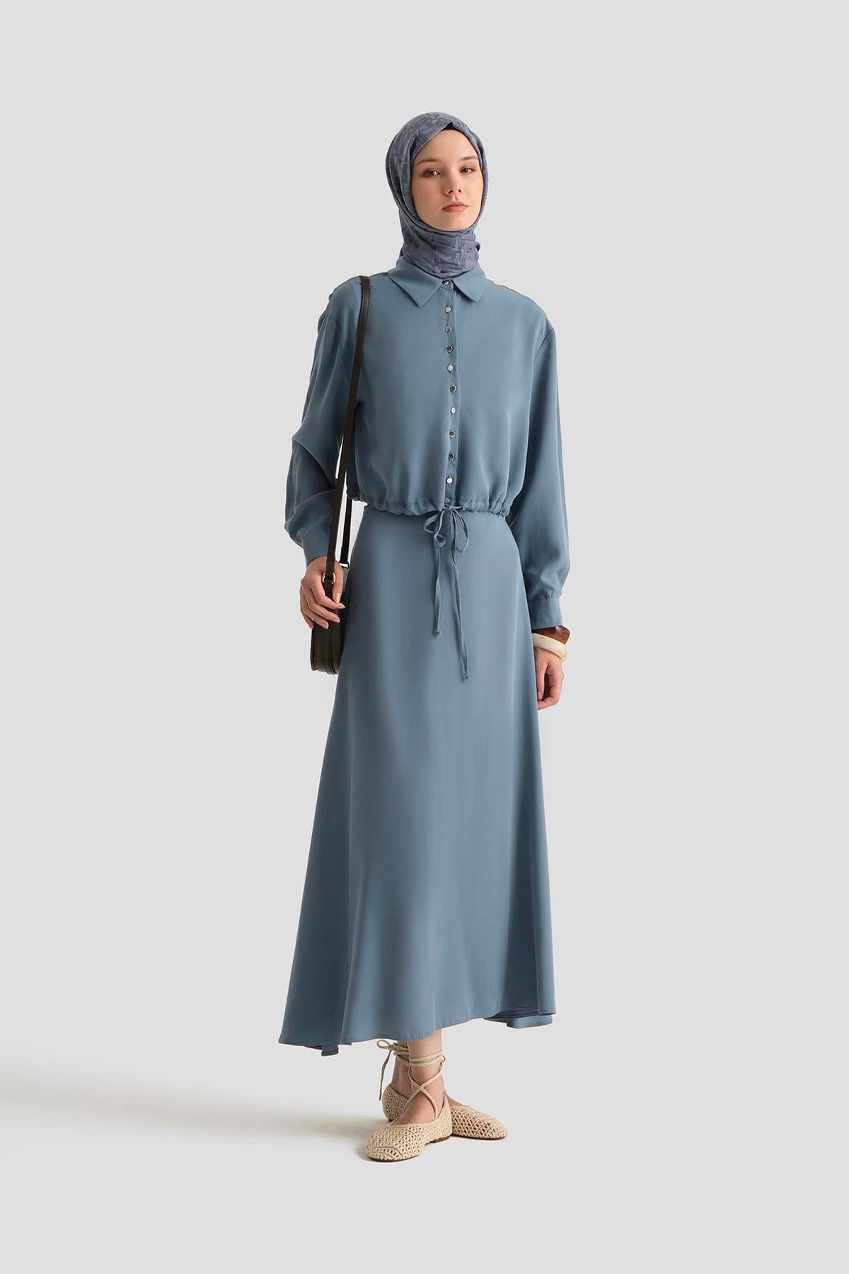 Armine Ceket 25YD4226-1 İndigo | Armine